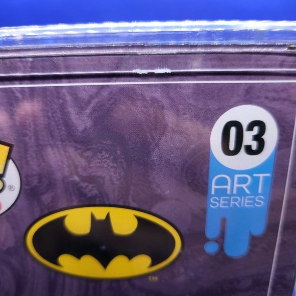 DC Batman (Orange & Yellow) Art Series Target Exclusive Funko Pop - Picture 8 of 8